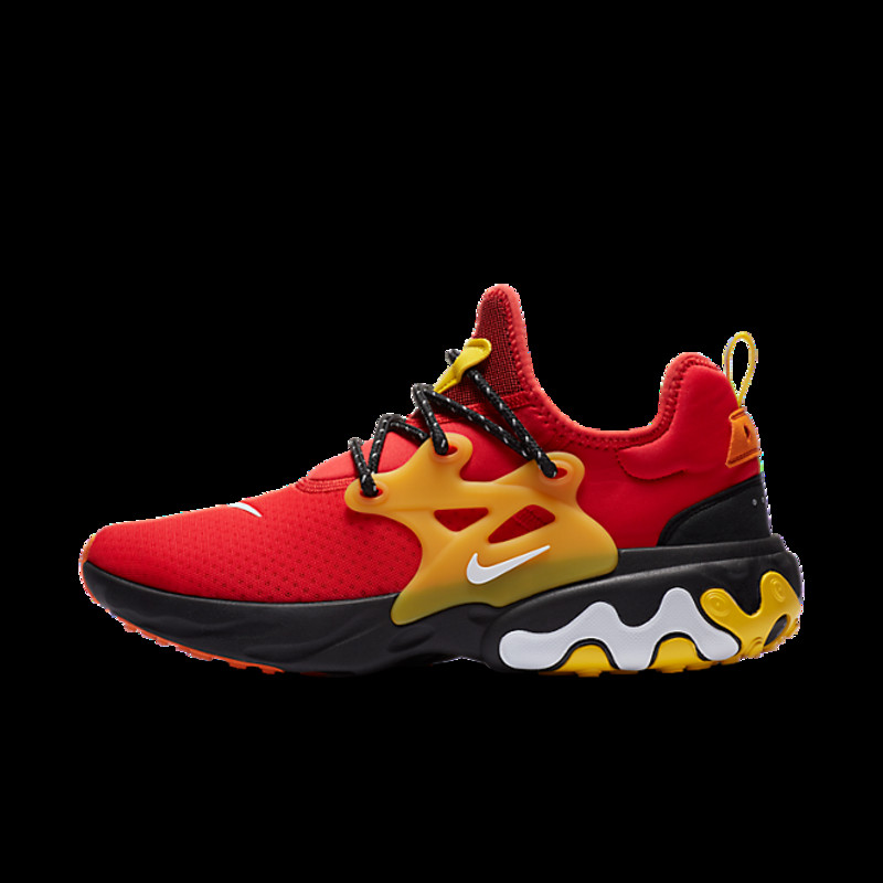 Nike React Presto Chile Red Speed Yellow CZ9273 600 Grailify