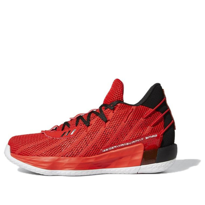 adidas Dame 7 GCA ' Lillard Time' Red/Core Black/Footwear White Basketball | FZ0206