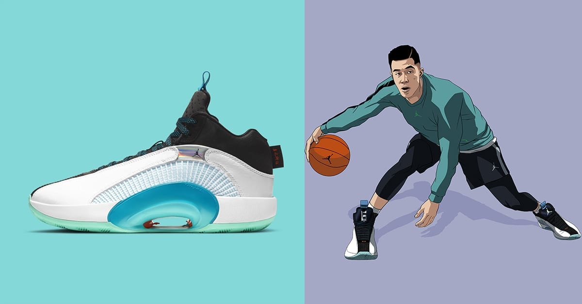 Guo Ailun’s exklusiver Air Jordan 35 „Morpho“ PE wird veröffentlicht