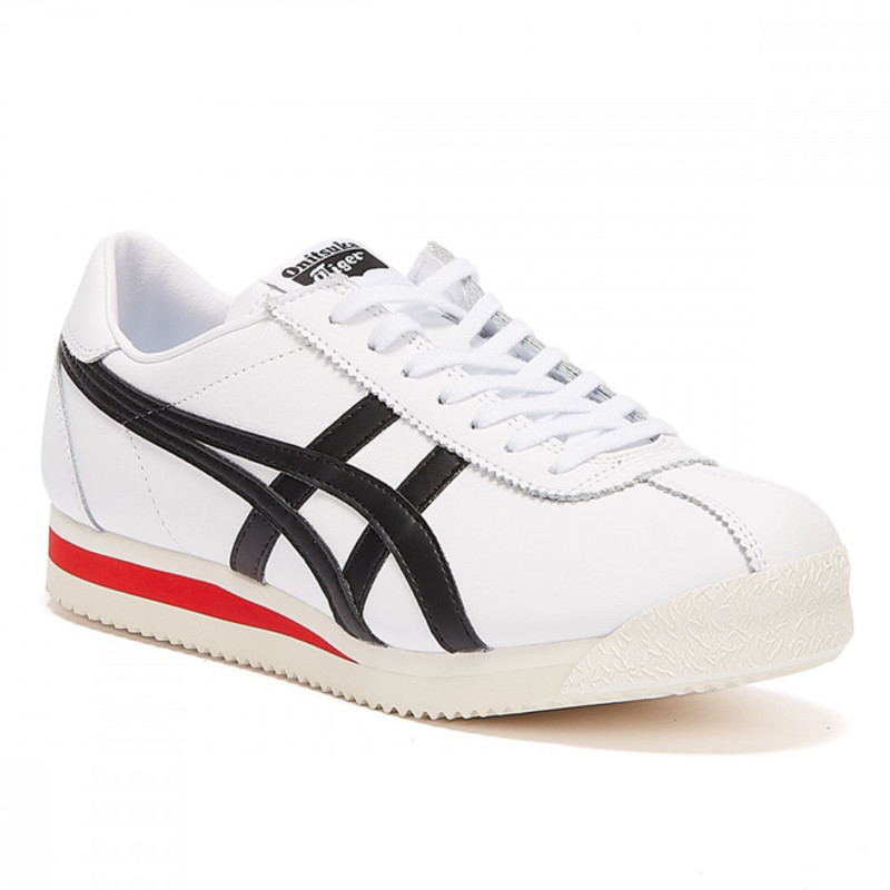 Onitsuka tiger corsair white on sale black