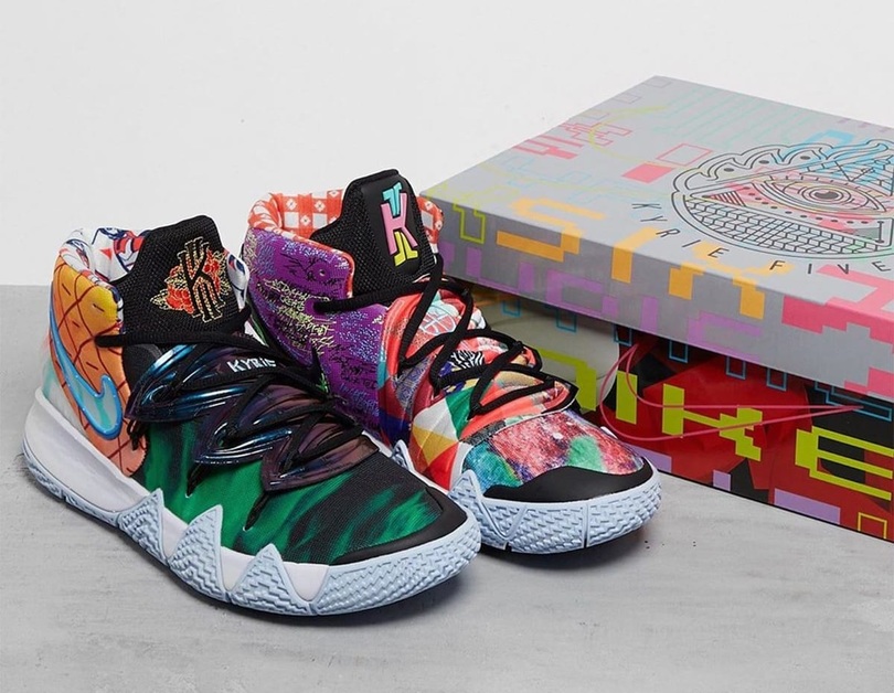 Der neuste Signature Sneaker von Kyrie Irving erhält einen „What The“ Colorway