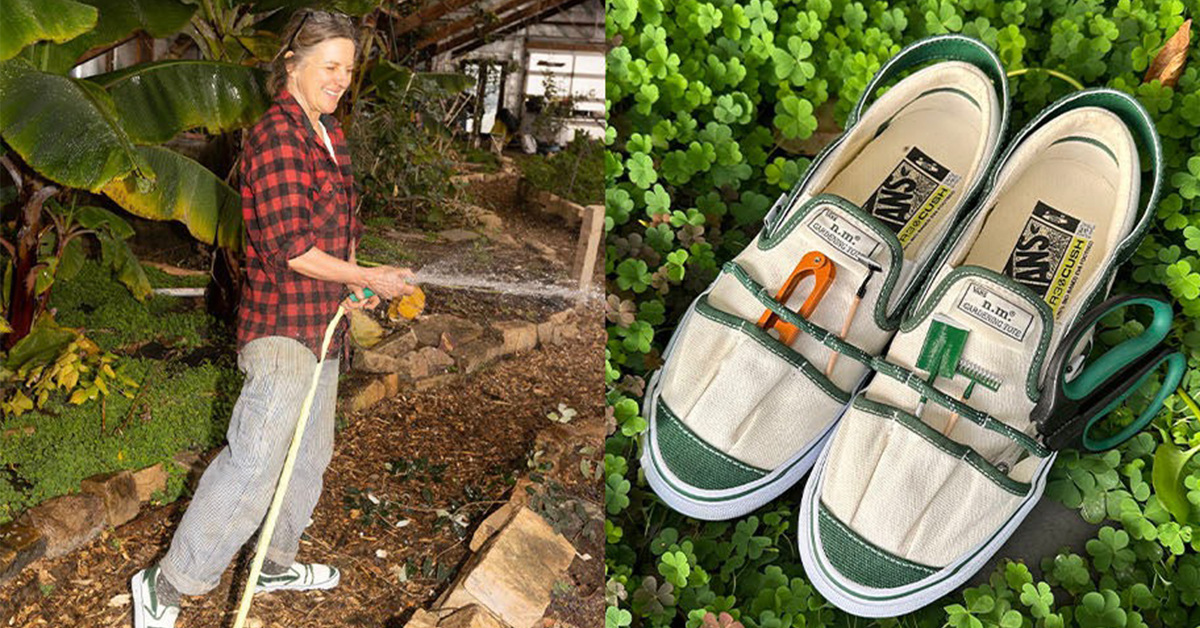Für Gärtner und Arbeitsenthusiasten – die neue Nicole McLaughlin x Vault by Vans Kollektion Für Gärtner und Arbeitsenthusiasten – die neue Nicole McLaughlin x Vault by Vans Kollektion