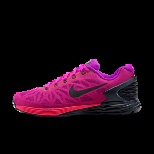 Nike Lunarglide 6 W Roze, Zwart | 654434-501