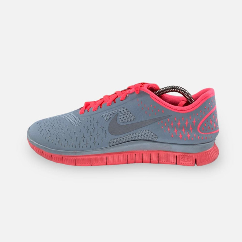 Nike free clearance damen grau pink