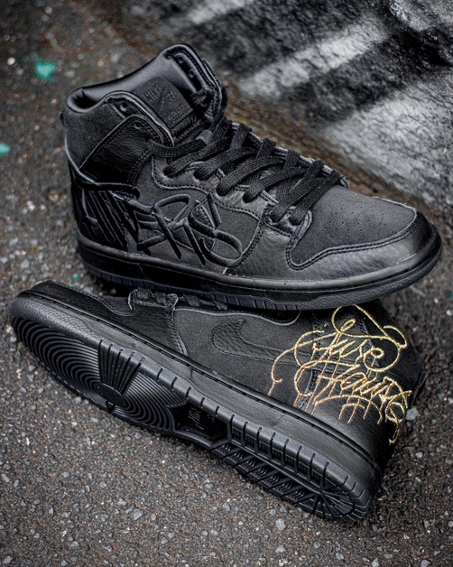 New Yorker's Artist Faust Designs a Nike SB Dunk High | Grailify