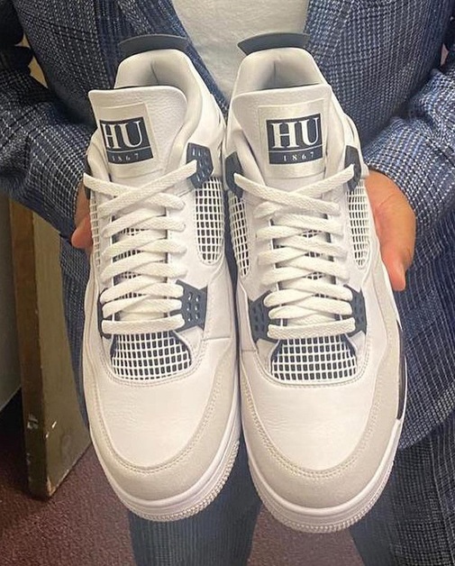 Jordan Brand Gives Anthony Anderson an Air Jordan 4 PE "Howard University"