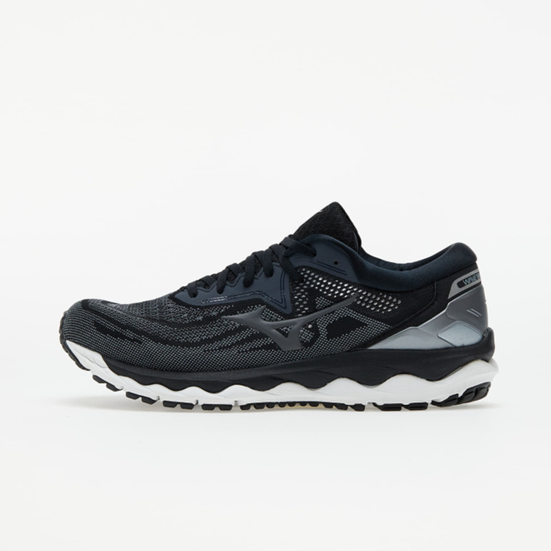 Mizuno Wave Sky 4 Black/ Castlerock/ Silver | J1GC200237