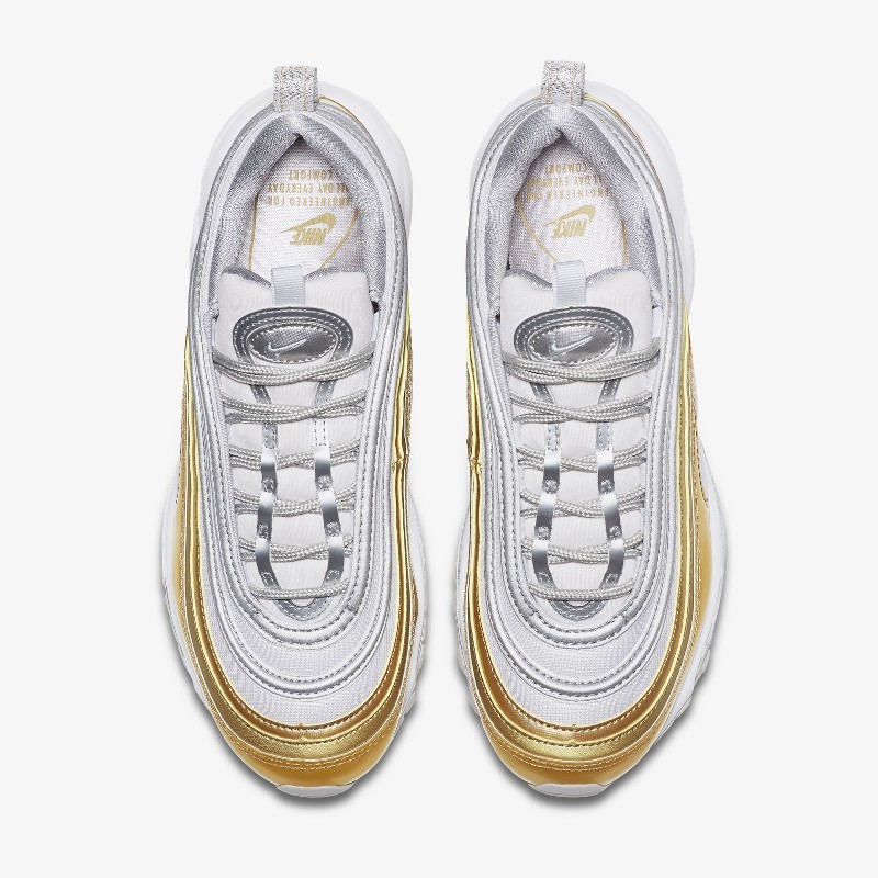 Nike Air Max 97 SE Silver/Gold | AQ4137-001