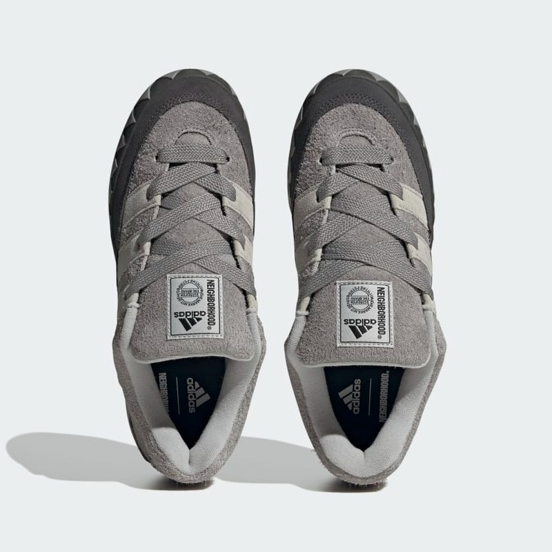 NEIGHBORHOOD adidas ADIMATIC Black Gray Release Info