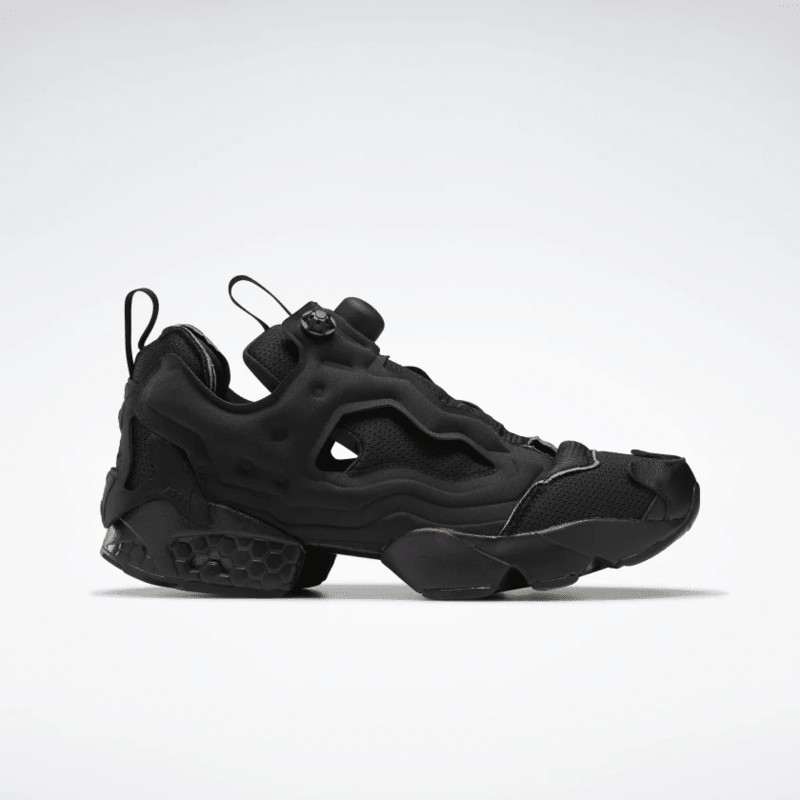 reebok insta pump triple black