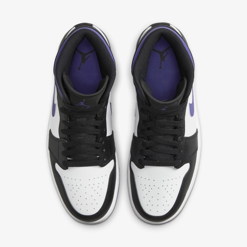 Air Jordan 1 Mid Court Purple | 554724-095