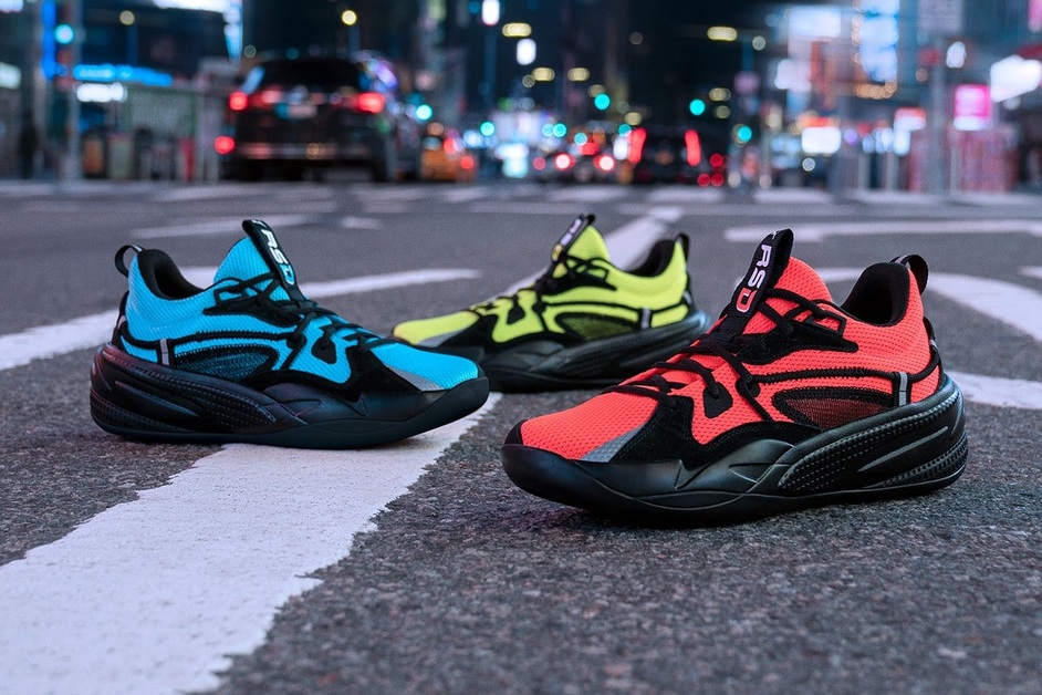 Neue PUMA RS-Dreamer von J. Cole sind eine Anspielung auf die Neonlichter am Times Square