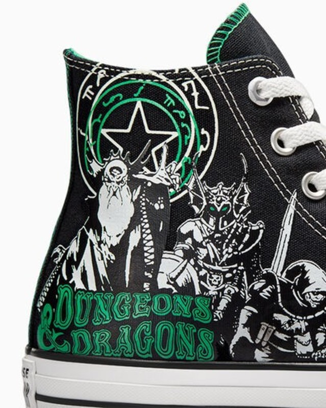 Dungeons & Dragons x Converse Chuck Taylor All Star "Black/Green" | A09885C