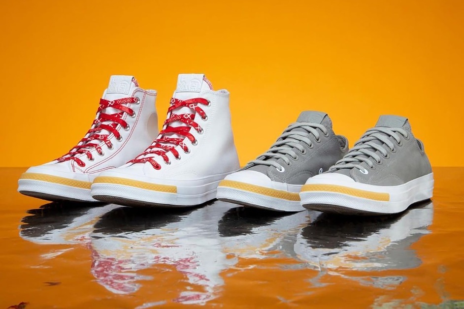 So sieht das „Paloma“ Pack von CLOT und Converse aus