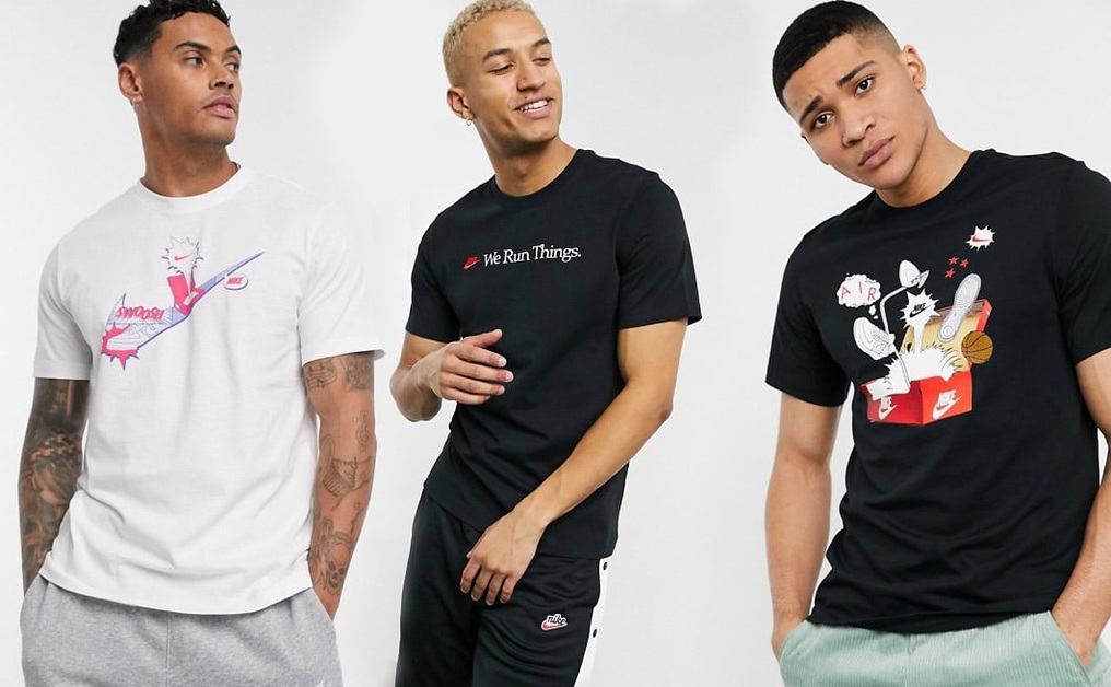 Checkt die neuen Tees von Nike bei ASOS ab