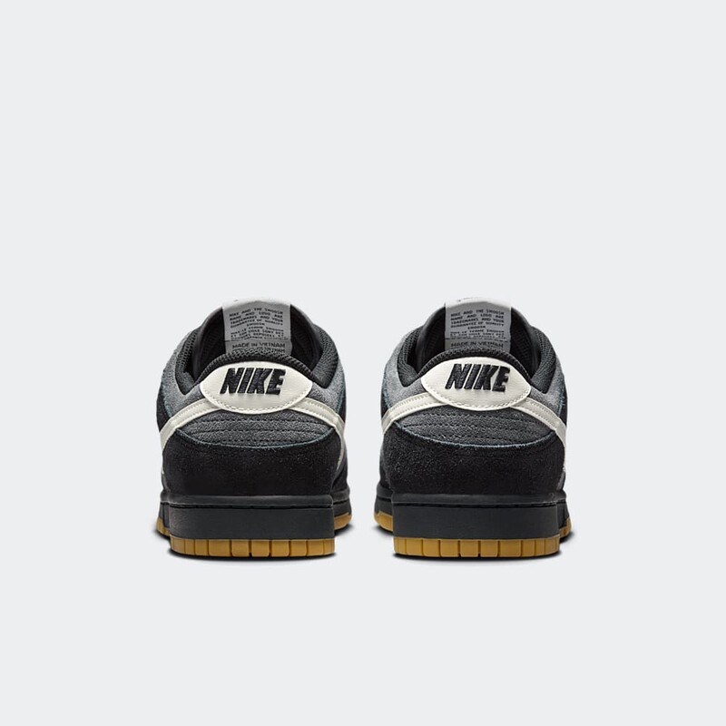 Nike Dunk Low "Black/Grey Gum" | HQ1931-001