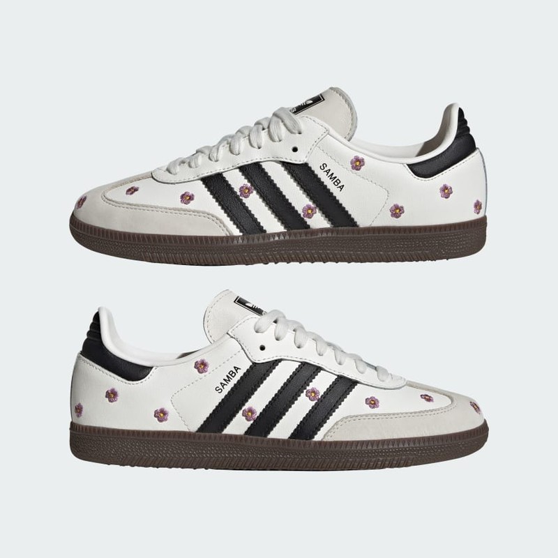 adidas Samba OG Floral "White/Black" | IF4398