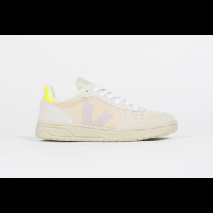 VEJA V-10 Suede "Multico Sable Parme" | VX0302805