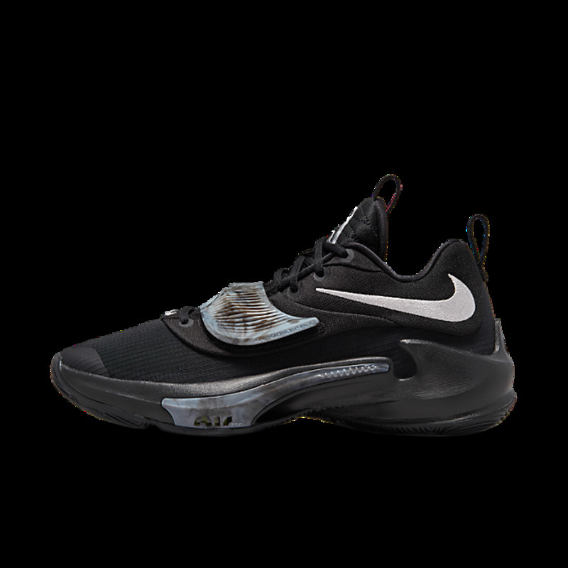 Nike Zoom Freak 3 Black Wolf Grey | DA0694-002/DA0695-002