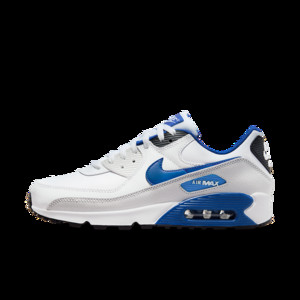 Nike girls nike air max thea oatmeal shoe strings Leather 'White Game Royal' | FN6843-100