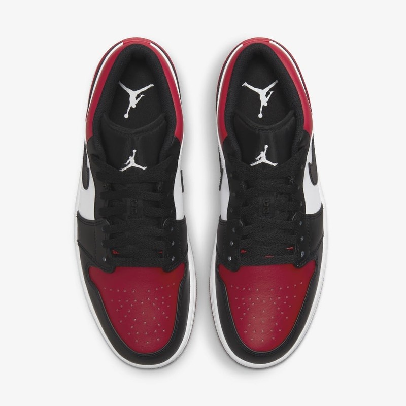 Air Jordan 1 Low Bred Toe | 553558-612