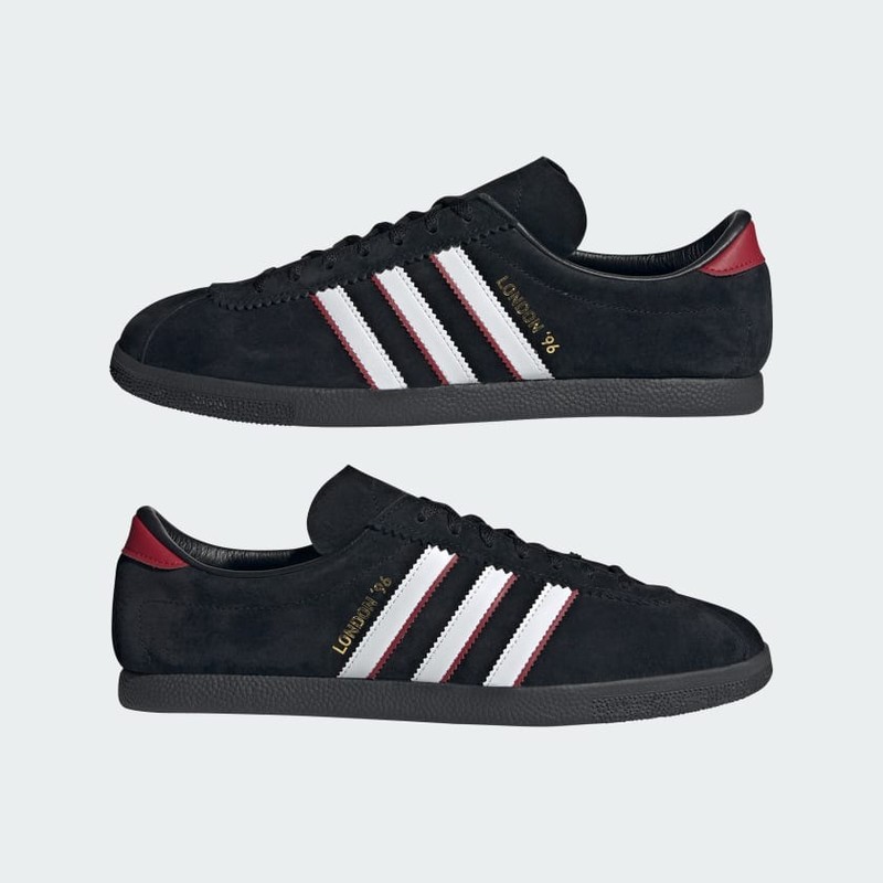 adidas London 96 "Black/White/Red" | IH4773