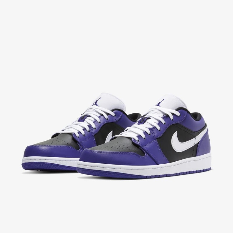 Air Jordan 1 Low Purple Black | 553558-501