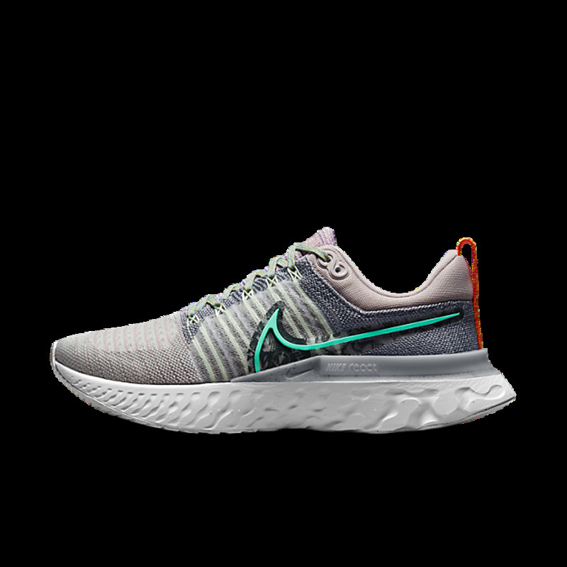 Nike React Infinity Run Flyknit 2 Gray Marathon Running | DC4629-500