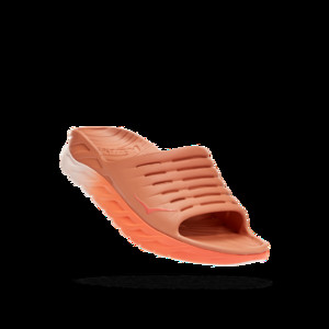 HOKA Ora Recovery Slide Sandal in Baked Clay/Camellia, Size 6/07 | 1126850-BCYC-06/07