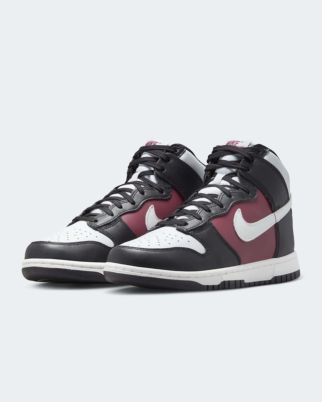 Nike Dunk High White/Black/Maroon | DD1869-005