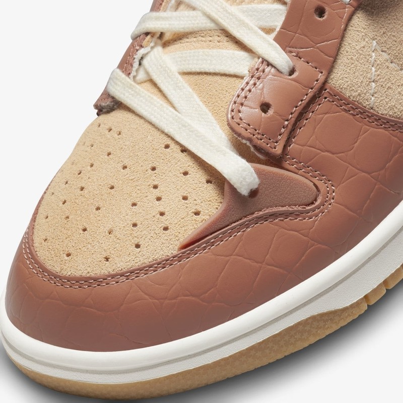 Nike Dunk Low Disrupt 2 Brown Croc | DV1026-215