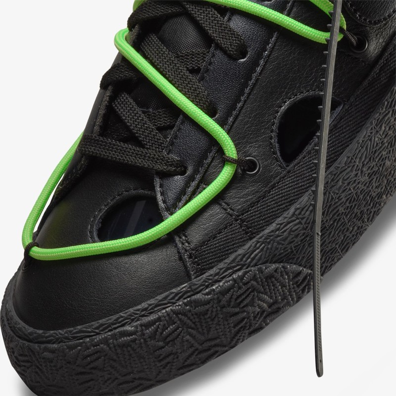 Off-White x Nike Blazer Low Black | DH7863-001