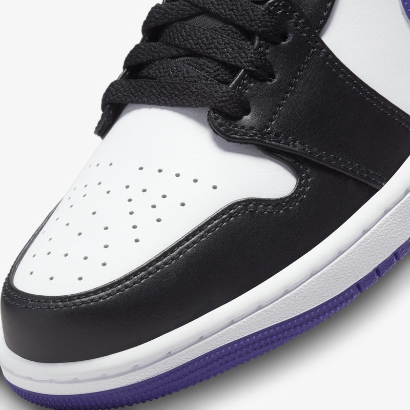 Air Jordan 1 Mid Court Purple | 554724-095