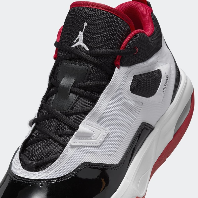 Black red and white jordans online