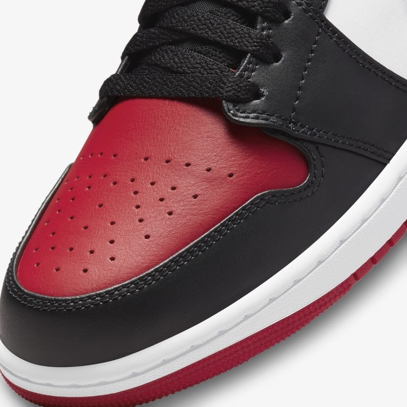 Air Jordan 1 Low Bred Toe | 553558-612