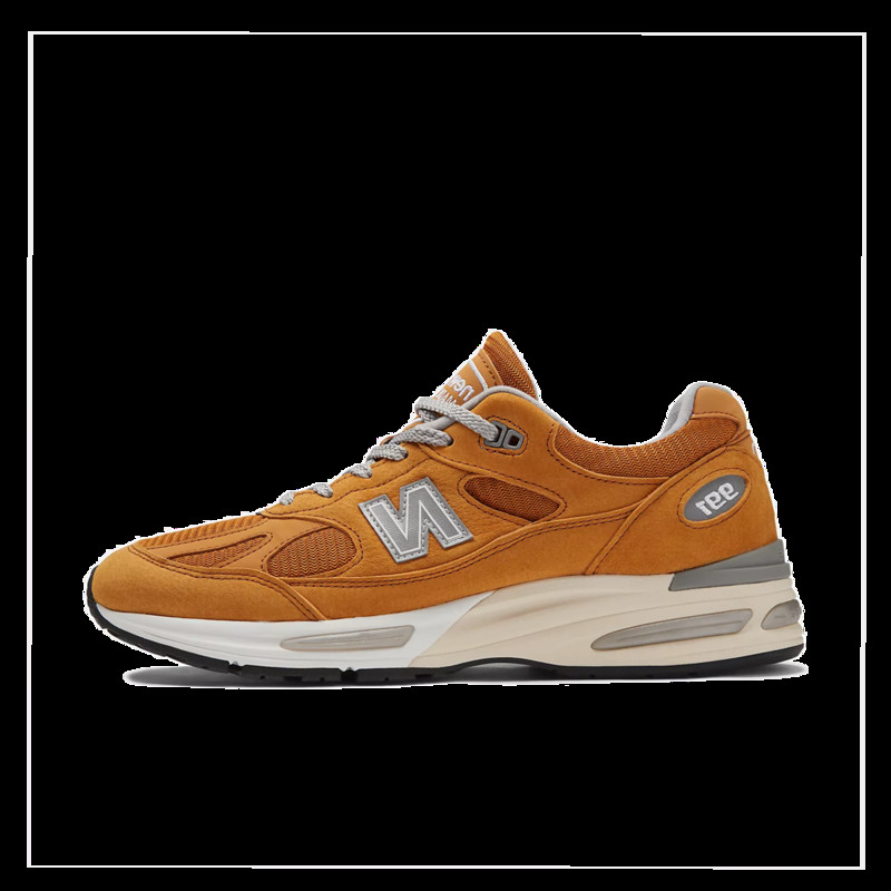 New Balance 991v2 'Pumpkin' - Made in UK | U991YE2