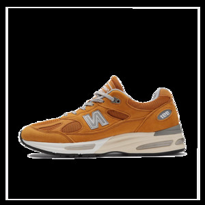 New Balance 991v2 'Pumpkin' - Made in UK | U991YE2