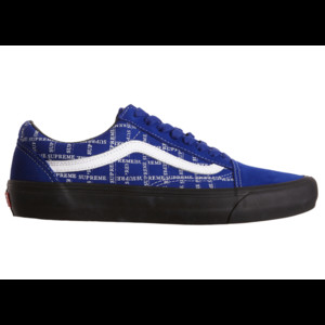 Vans Supreme x Old Skool Pro 'Logo Pattern - Royal' VN0A45JC2YX