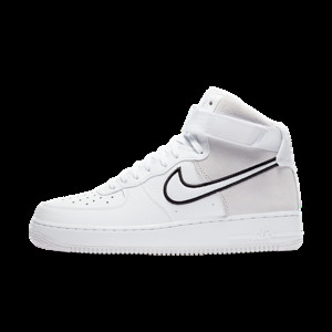 Nike Air Force 1 High White Vast Grey Black | AO2442-100