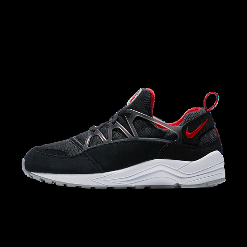 Nike Air Huarache Light Black University Red Wolf Grey | 306127-006