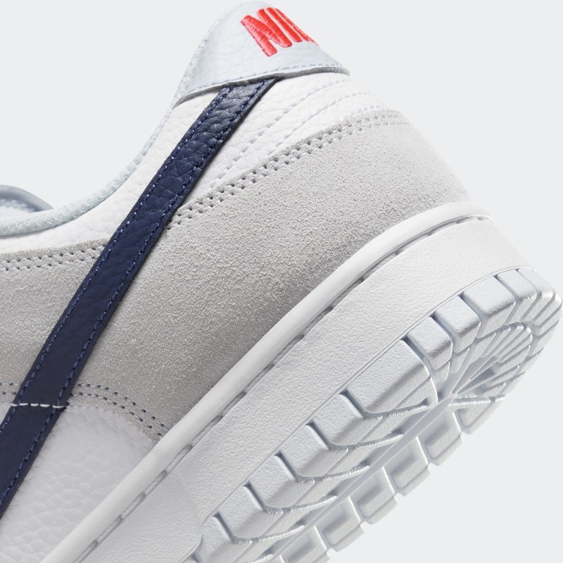 Nike Dunk Low Grey Mini Swoosh | FJ4227-001