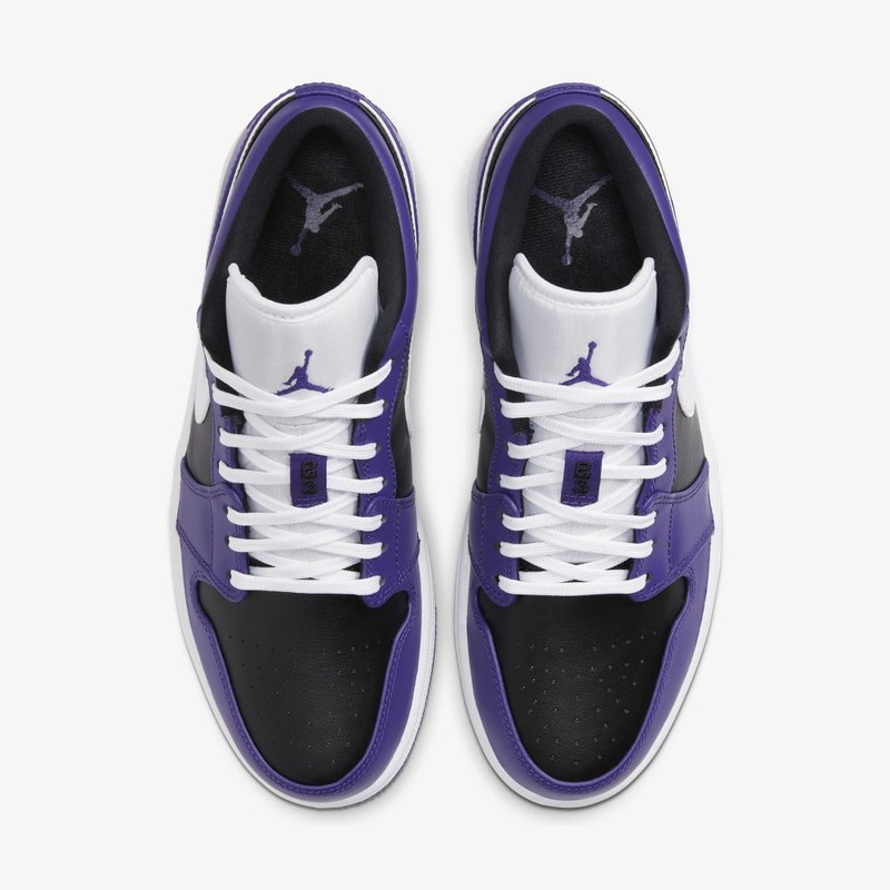 Air Jordan 1 Low Purple Black | 553558-501