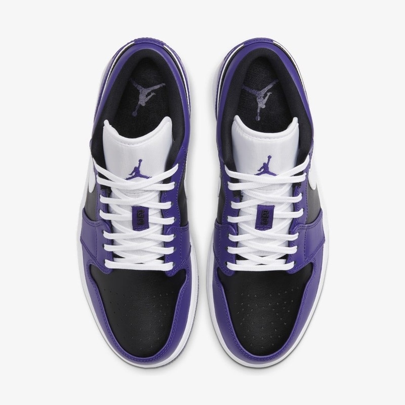 Air Jordan 1 Low “Court Purple Purple Black White