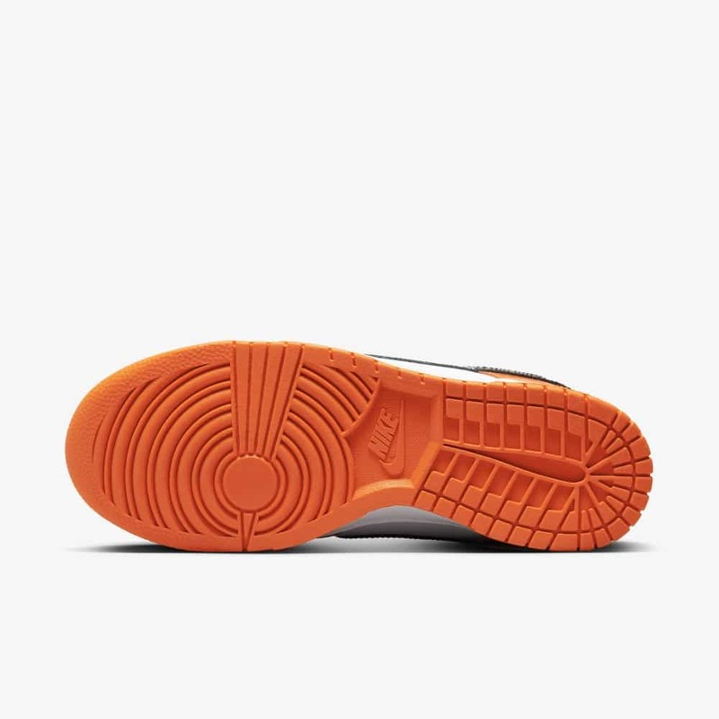 Nike Dunk Low White Orange Patent Black DJ9955-800