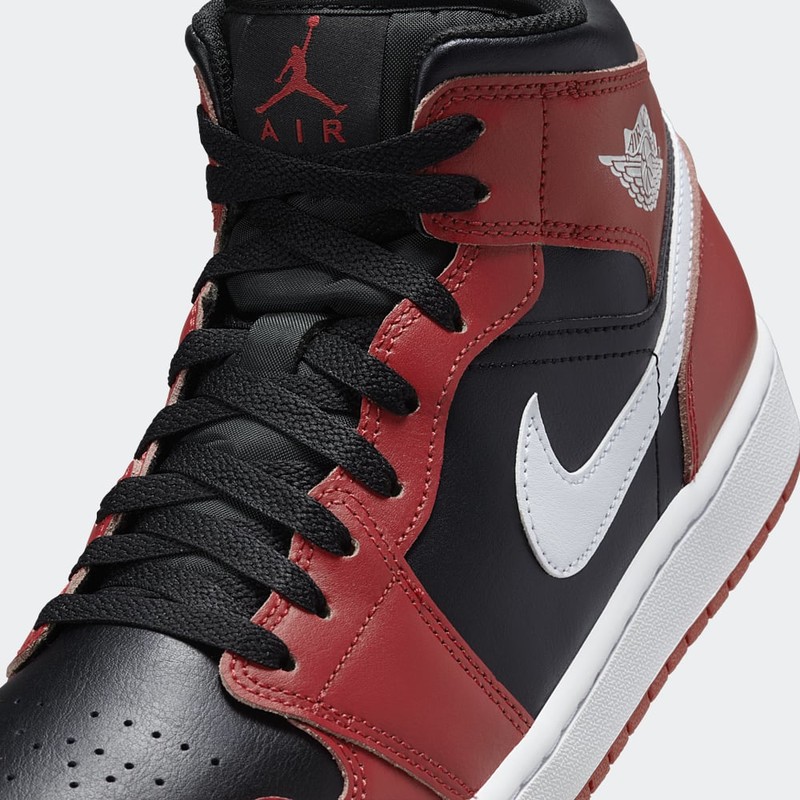 Air Jordan 1 Mid "Black/Gym Red" | DQ8426-061
