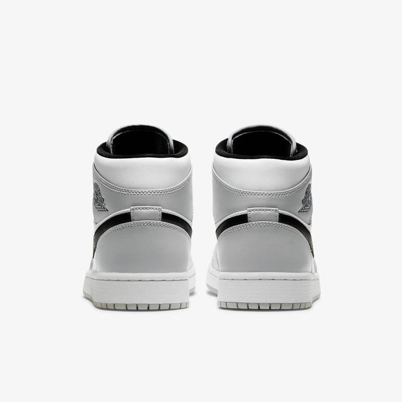 Air Jordan 1 Mid Light Smoke Grey | 554724-092