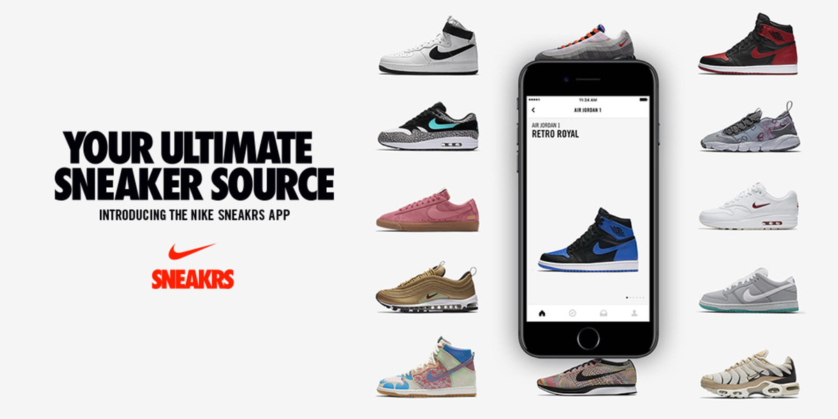 Nike's "SNEAKRS" App kommt nun nach Deutschland