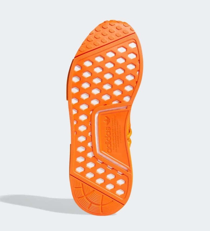 Pharrell Williams x adidas NMD HU Bright Orange | GY0095