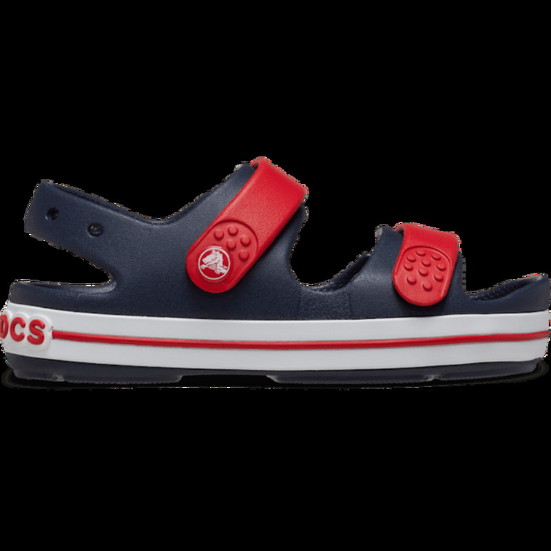 Crocs Toddler Crocband™ Cruiser SandalKinder Navy / Varsity Red | 209424-4OT