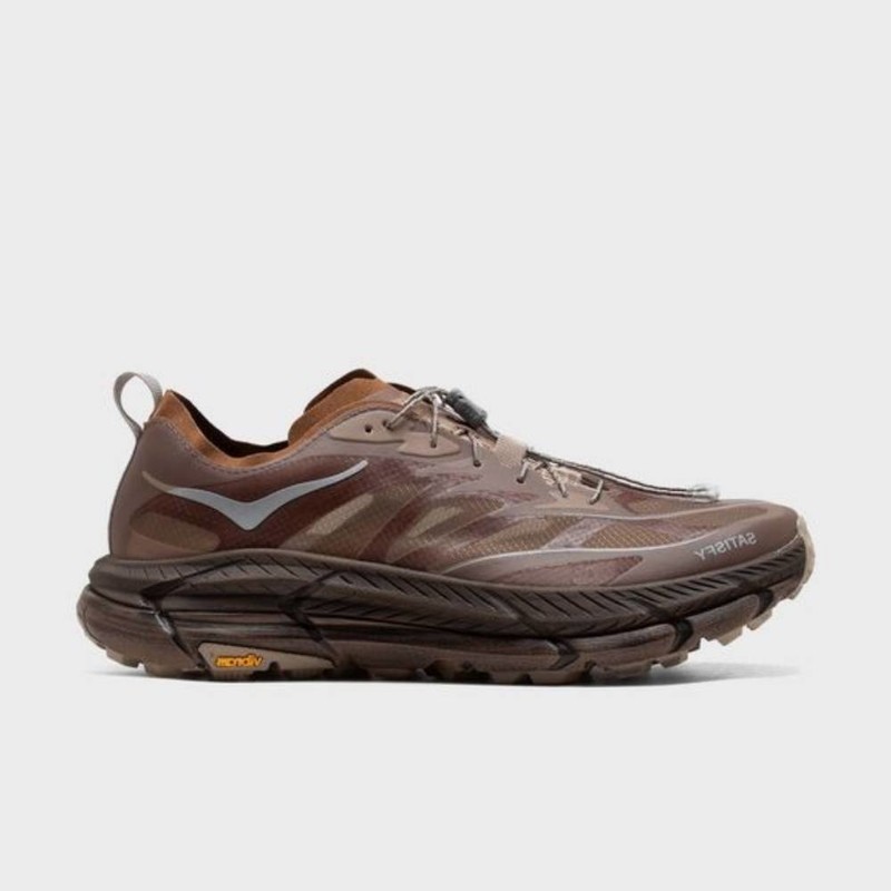 Satisfy x HOKA Mafate Trail "Rubber" | 1157050-RBBR